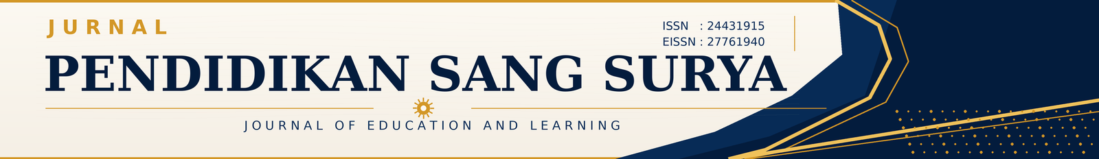 Jurnal Pendidikan Sang Surya